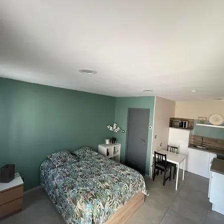 Equipped Studio, 2 Per Day Acces To A Private Swinmming Pool דירה Montferrier-sur-Lez